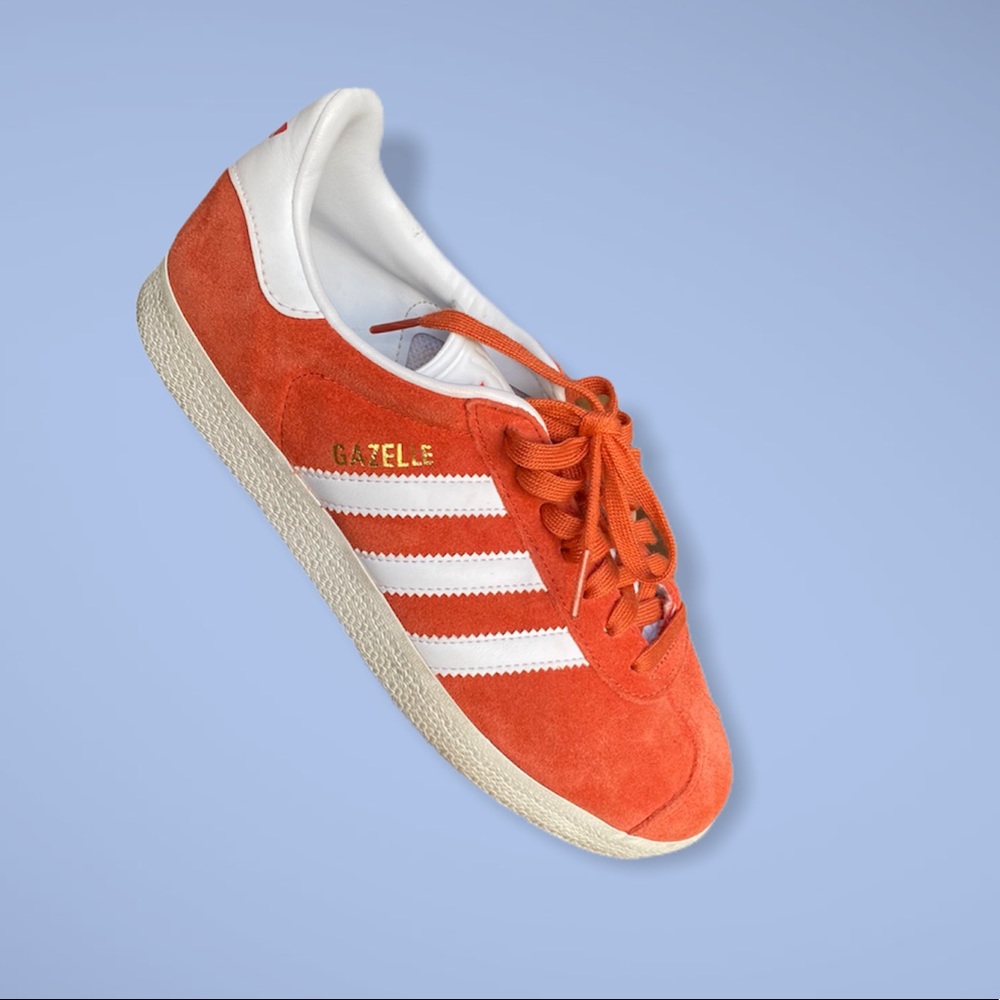 Future Harvest Blood Orange Adidas Gazelle’s!